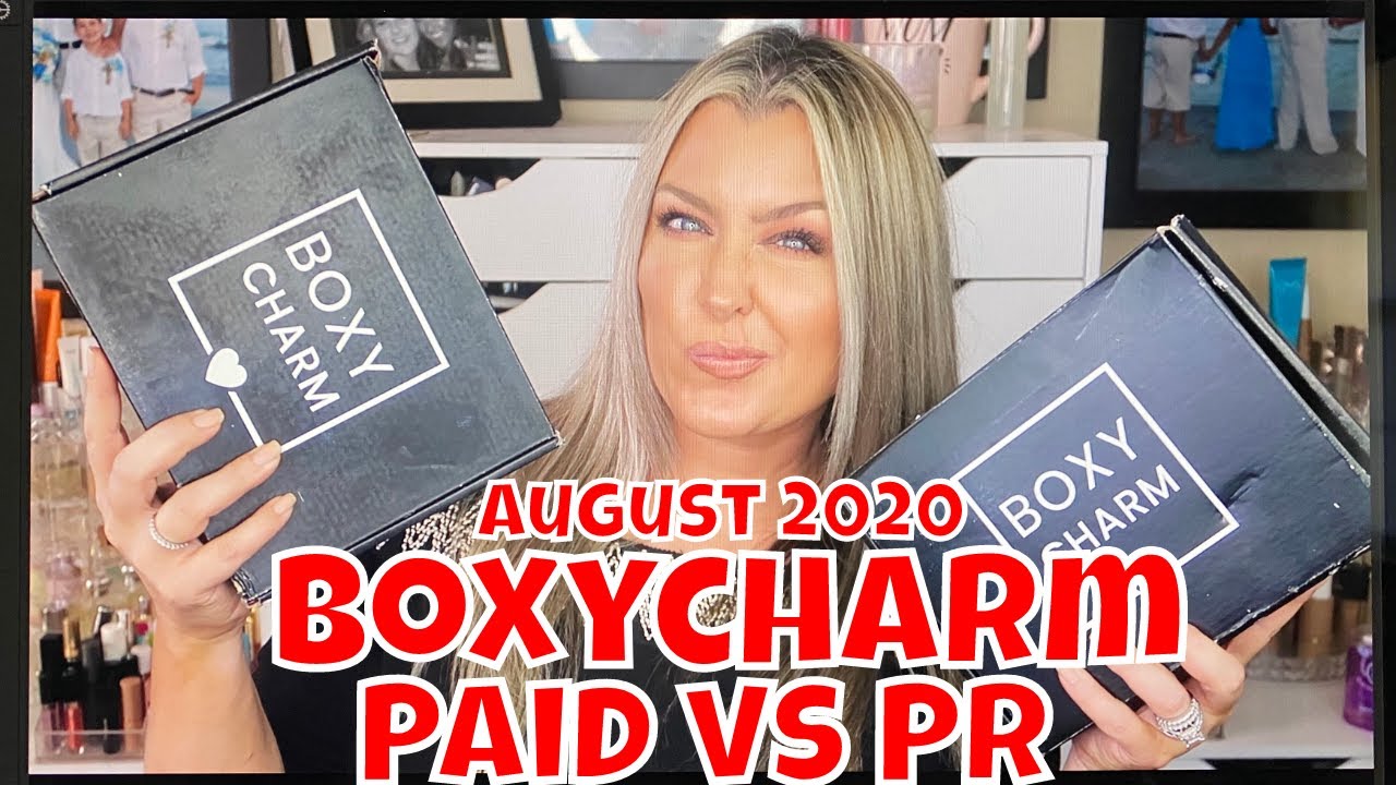 Boxycharm Base Box Paid vs PR August 2020 | HOT MESS MOMMA MD