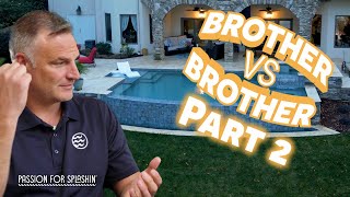 Brother vs Brother POOL BUILD COMPETITION Charlotte East