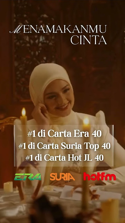 Naming you Love number 1 on the Era 40 Chart, Suria Top 40 Chart and JL Hot 40 Chart! Thank you 🤍