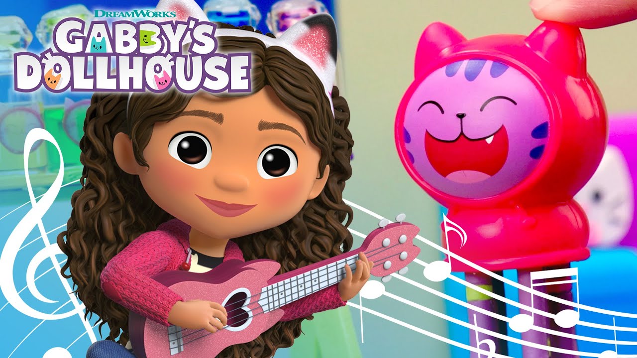 Let's Jam! More Musical Fun with Gabby 🎵 GABBY'S DOLLHOUSE TOY PLAY