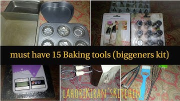 Baking Kit for Beginners ll Baking Basics ll Baking Essentials for Starters