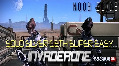 How to Solo Silver Easy with the Salarian Engineer & Uncommon/Common Weapons: Mass Effect 3