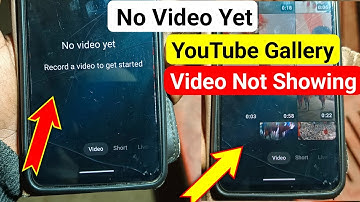 YouTube video upload error | No videos yet | record a video to get started youtube problem 