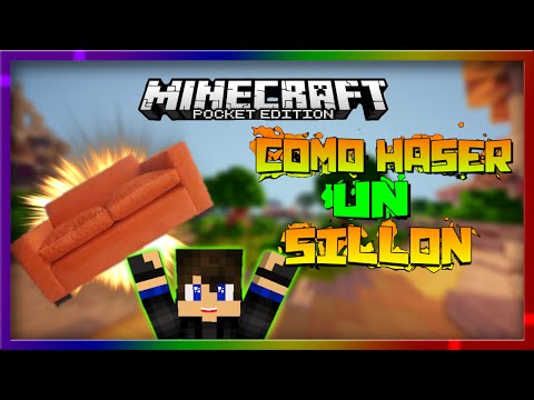 Como ha ser un sillón en MIMECRAFT PE 0.15.X @crafterzack5797