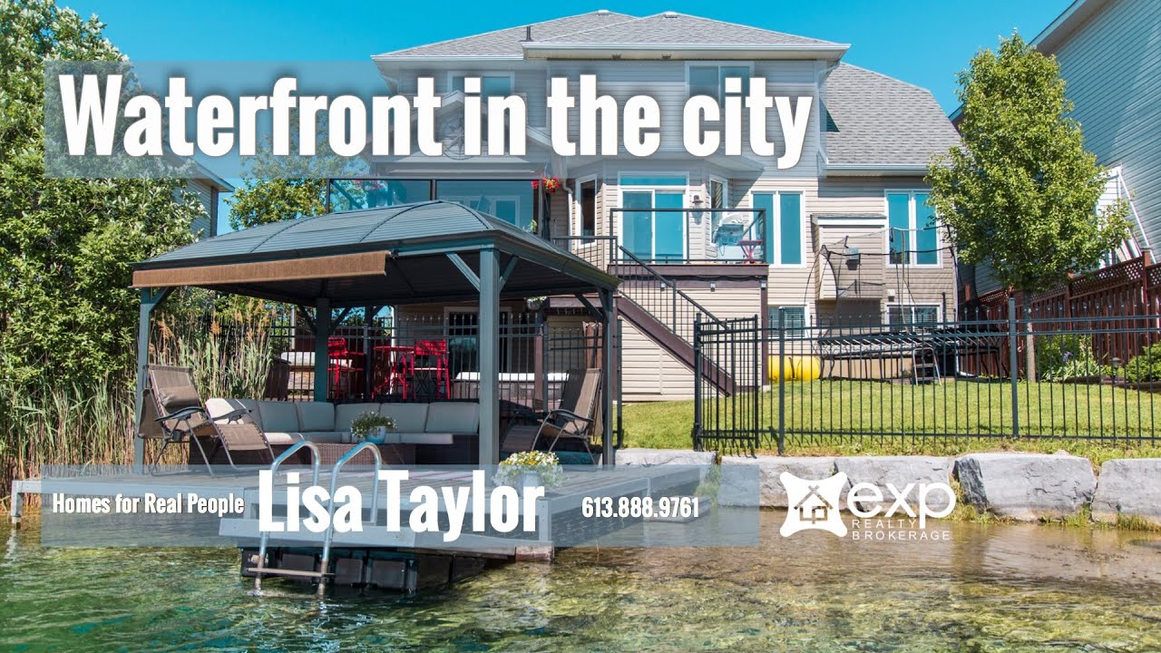 Waterfront home in the heart of the city! 1447 Stoneridge Drive YouTube