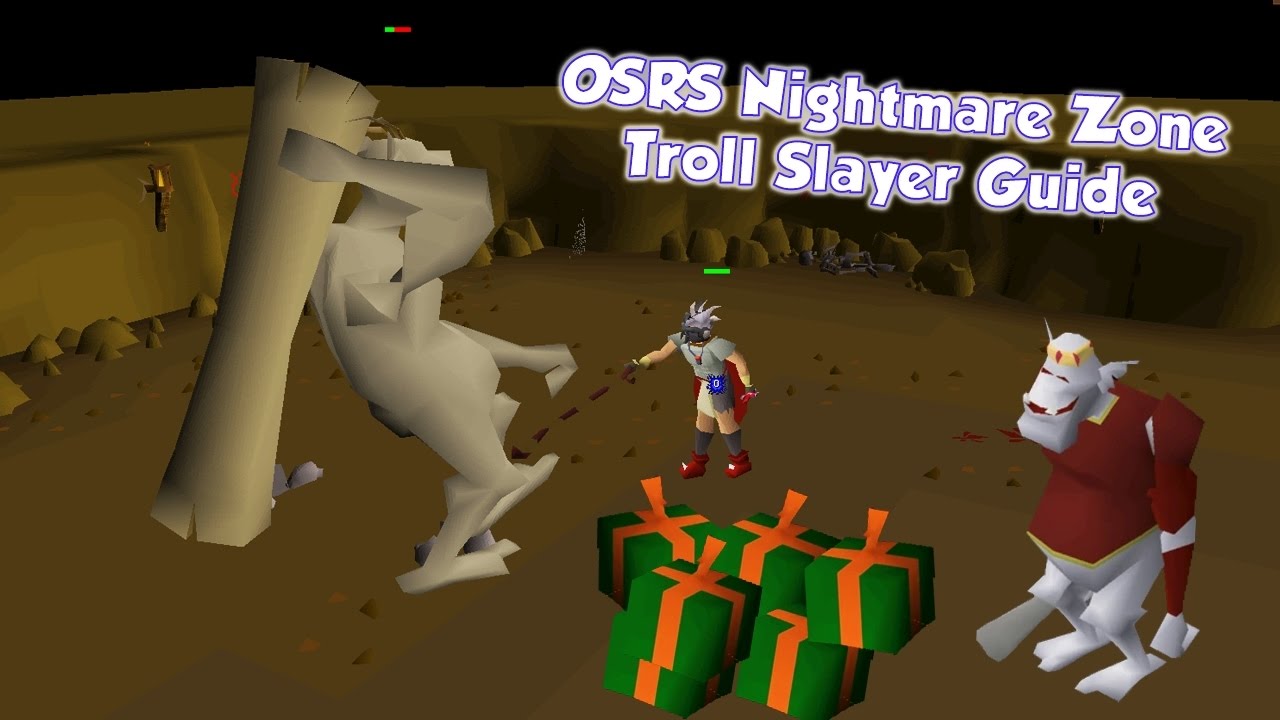 OSRS Zone Troll Slayer Task Guide - Slayer Nightmare Zone! YouTube