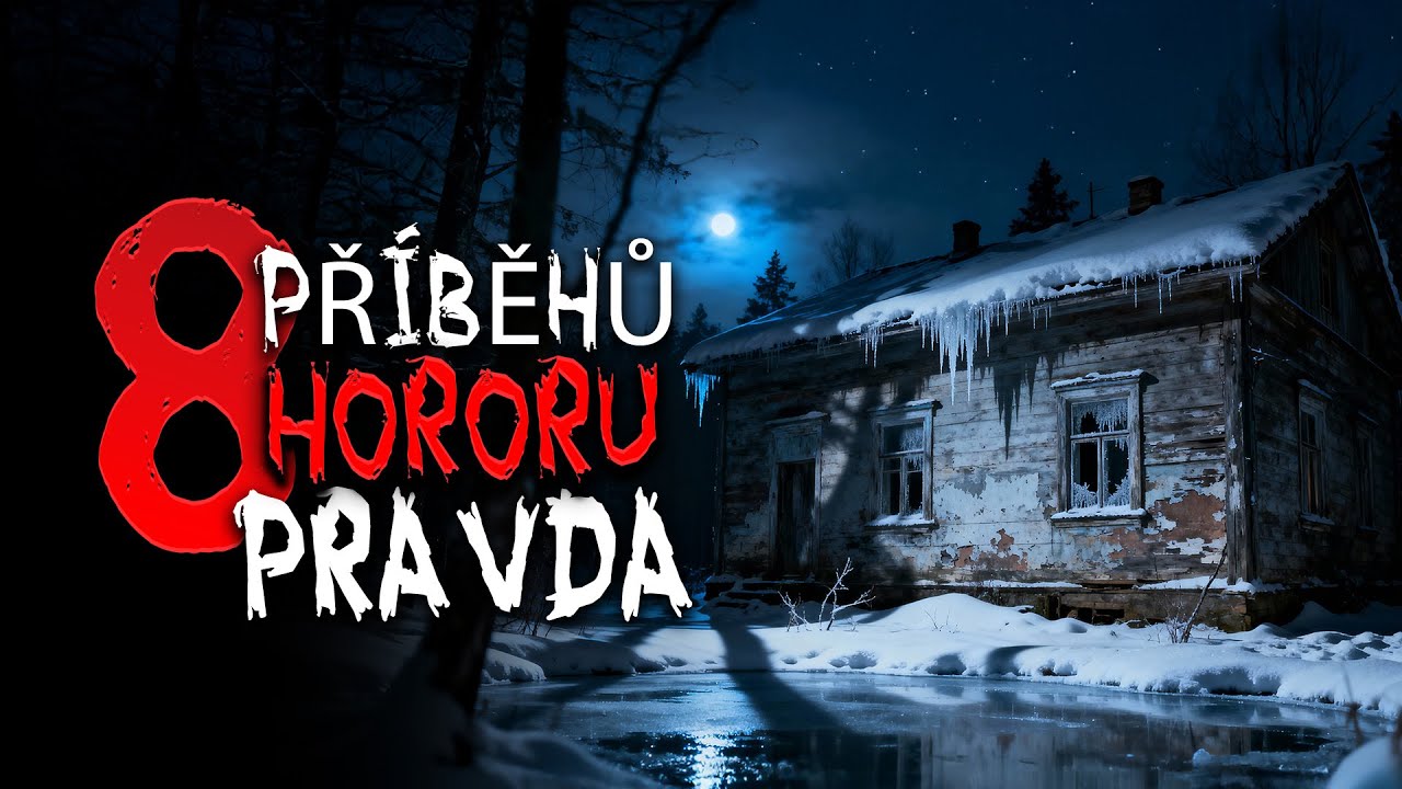 8 SKUTEČNÉ Hororové Příběhy v Paranormálnu - Děsivé Povídky