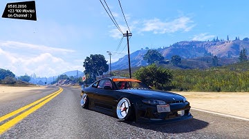 Nissan 200SX S15 Silvia - GTA V MOD ENB | 2.7K / 1440p ! _REVIEW