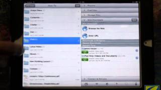 Using Goodreader on the iPad