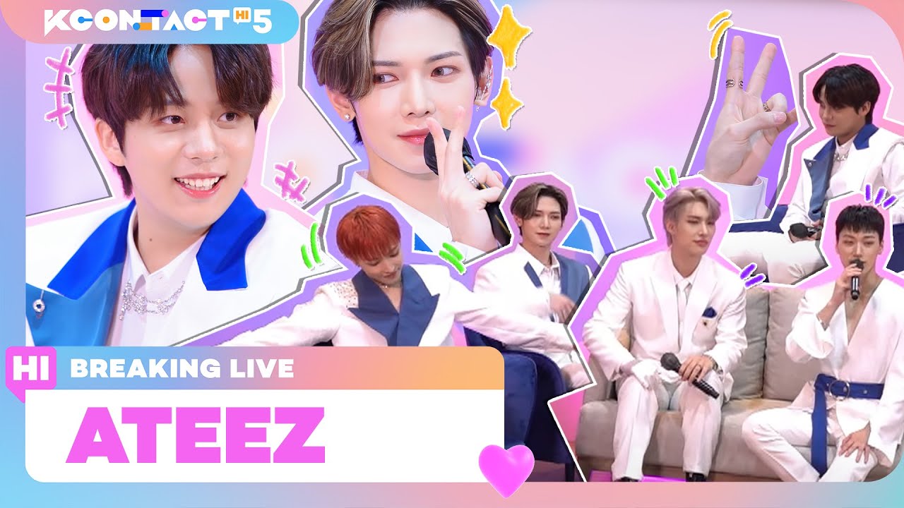 ATEEZ (에이티즈) | BREAKING LIVE | KCON:TACT HI 5 | 21.09.24 OA