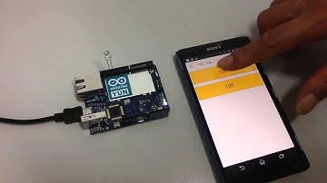 Arduino Yun wireless control LED with REST API
