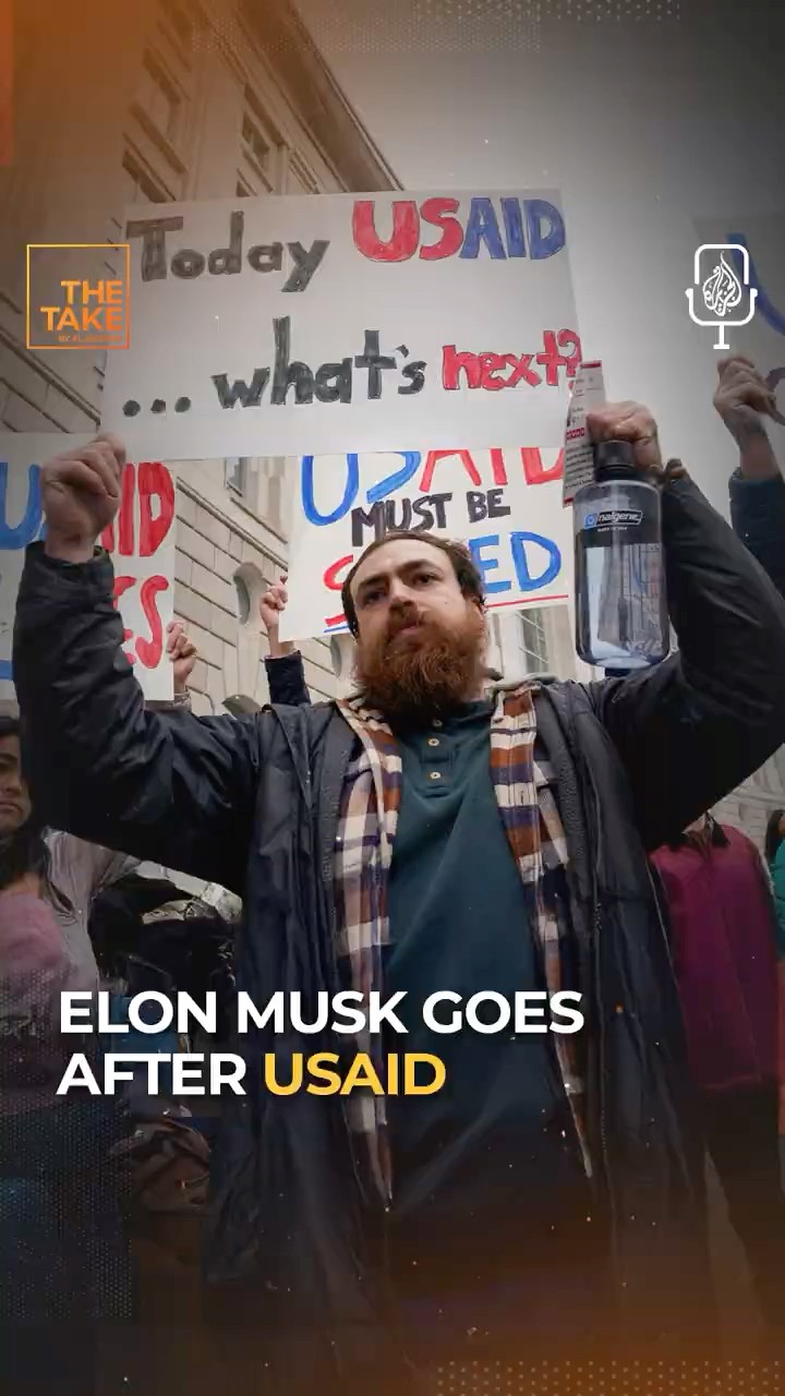 Elon Musk goes after USAID #TheTake #Shorts #Podcast