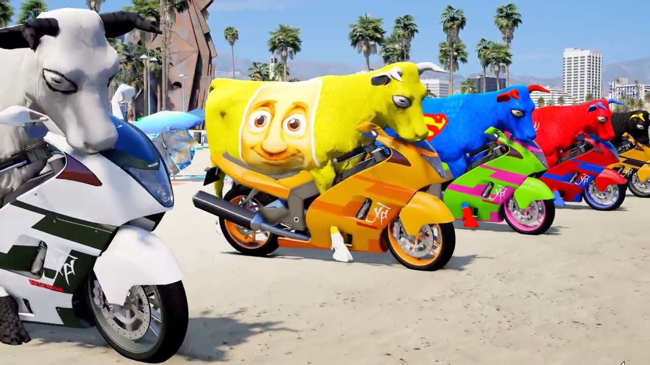 Funny Granny Surprise Superhero and Take Over a Massive Stunt Bridge in a New Challenge | GTA V 2026