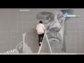 В Петербурге появилось граффити с изображением Сергея Довлатова