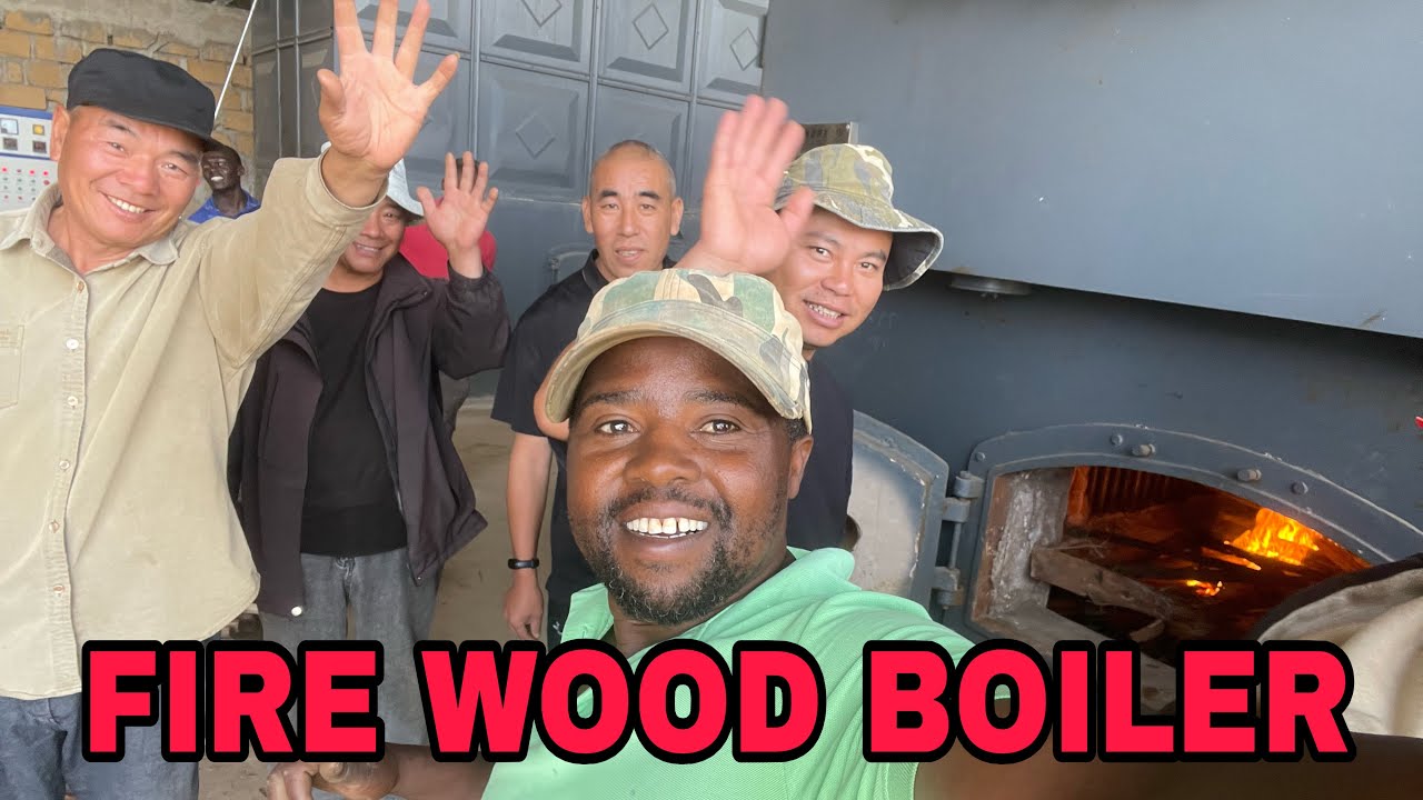 Запуск парового котла в китайской компании/разработка в Кении