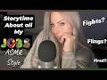 ASMR Pure Whispering Story Time About ALL My Jobs And Spilling The Tea On Drama There 