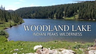 Hiking to Woodland Lake in Colorado's Indian Peaks Wilderness