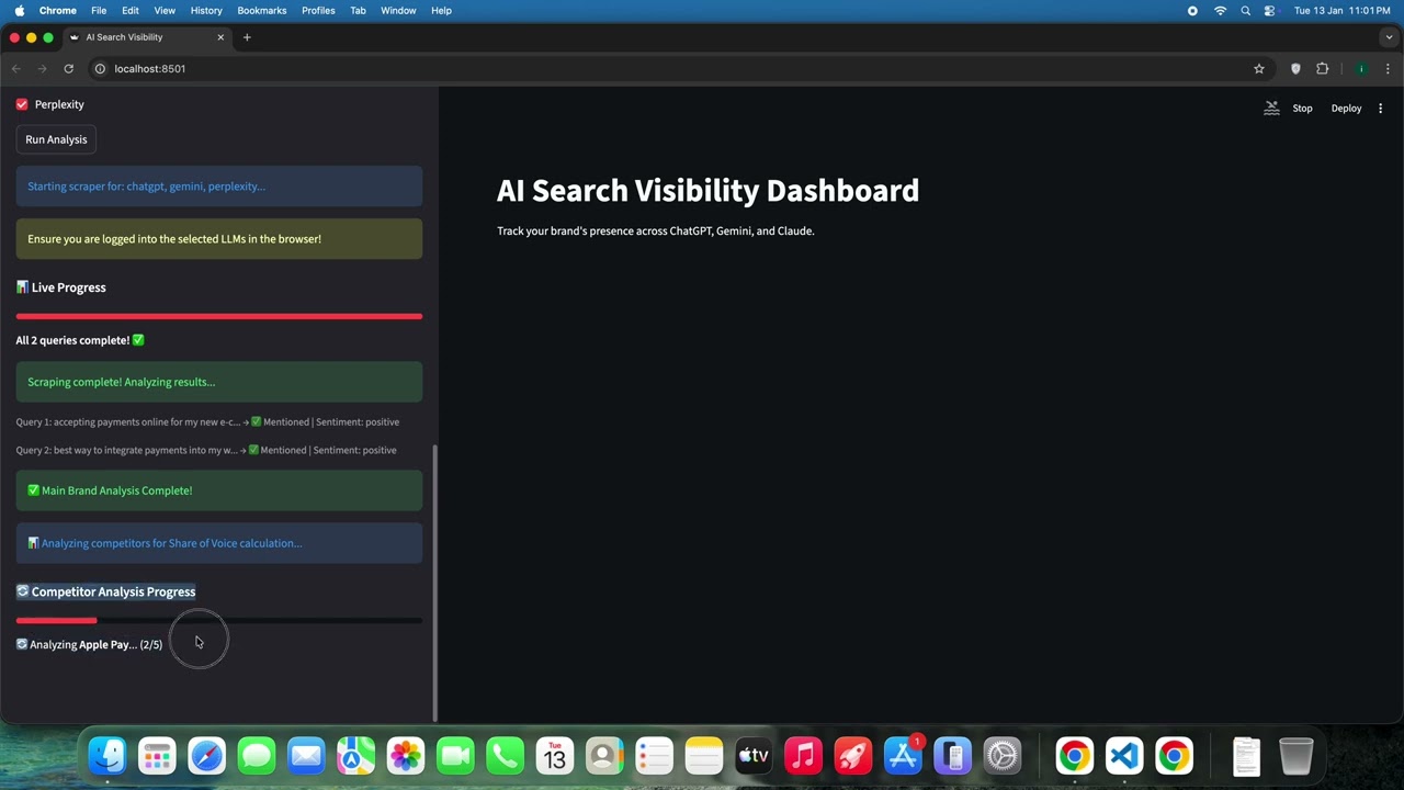 I Built a FREE AI Visibility Tracker (Better than Writesonic? obviously not even close)