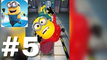 Despicable Me: Minion Rush Gameplay Walkthrough - Part 05 Challenge Daily Full Screen [iOS/Android]
