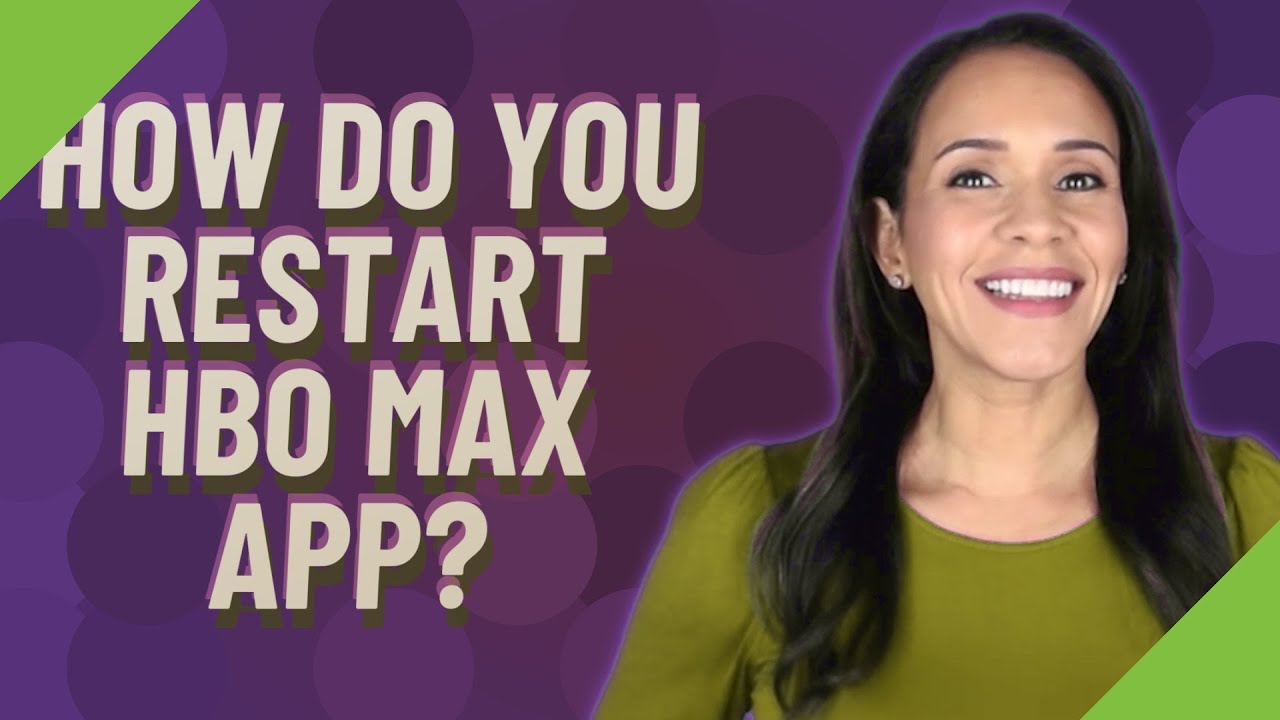 How do you restart HBO Max app?