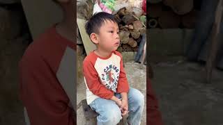 Tonight we will test the baby, his behavior is too touching. #funny #babyboy #baby #cute