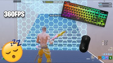 Apex Pro TKL ASMR Chill😴 Fortnite 1v1 Piece Control Gameplay🏆 (Satisfying Keyboard And Mouse Sounds)