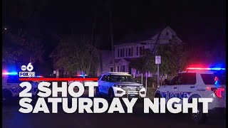 Five teens charged in weekend double shooting