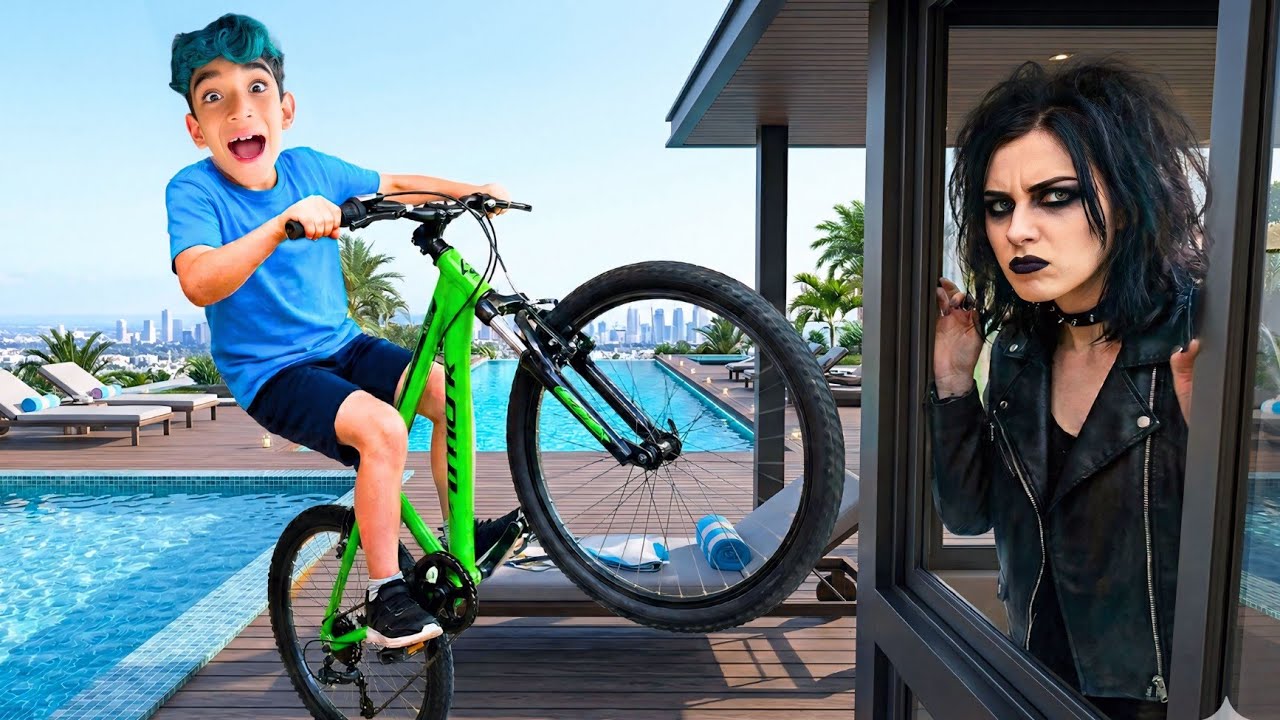 A GÓTICA VIU O LUCAS ROCHA DANDO GRAU NA BICICLETA DENTRO DE CASA *Verdade?