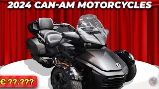 Can Am 3 wheel Motorcycles with PRICES !!! @ MOTORbeurs Utrecht 2024