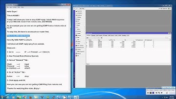 Block WAN response at Mikrotik (from remote side)
