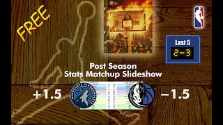 My FREE NBA Point Spread Pick for Tue. 5/28/24 Wolves @ Mavs Game 4