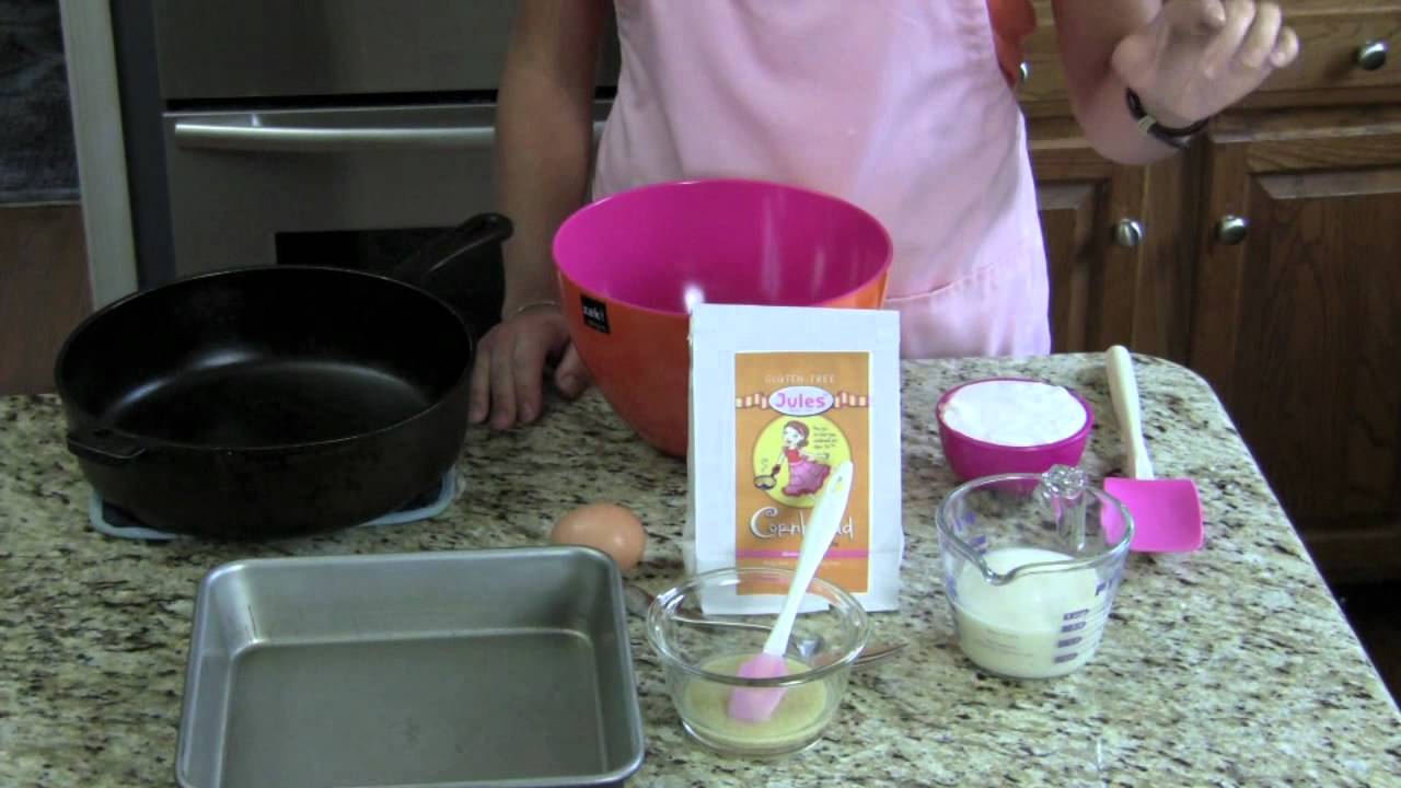 Jules Gluten Free CornBread Mix Intro YouTube