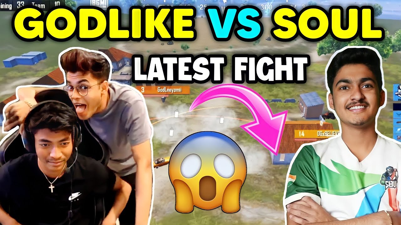 Godlike vs Soul latest fight in scrims 🔥 Soul Goblin vs Gill car blast ...