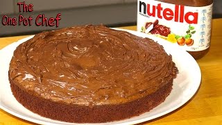 My 3 ingredient nutella fudge cake is a decadent and over-the-top
dessert, perfect for sharing with friends. combined eggs flour, then
ba...