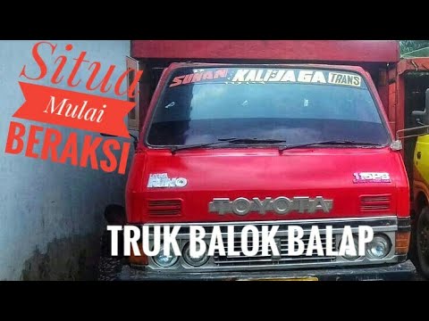 Ketangguhan truk dyna rino 115ps  dengan mutan kayu balok 8 