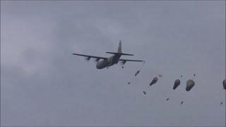U.S. Army Paratroopers Conduct Airborne Operation