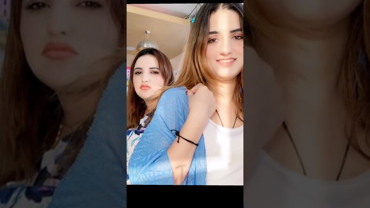 Hareem shah with sandal khattak tiktok videos