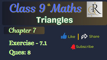 In right triangle ABC, right angled at C, M is the mid-point of hypotenuse AB. C is joined to M and