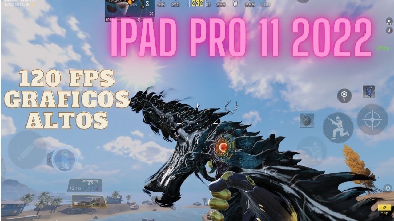 iPad pro 11 2022 m2 Call of Duty mobile gameplay - YouTube
