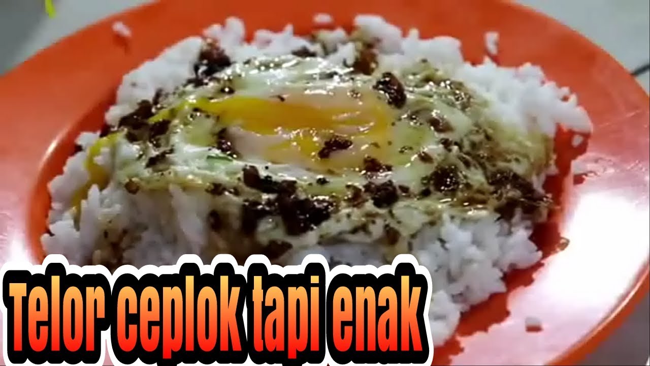 Cara masak telur  ceplok viral YouTube