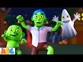 Old MacZombie Had a Farm Spooky | Scary Witch Halloween Song for Kids by @AllBabiesChannel