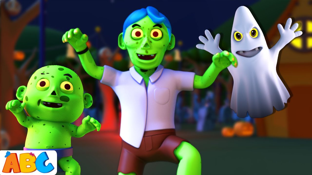 Old MacZombie Had a Farm Spooky Scary Witch Halloween Song for Kids