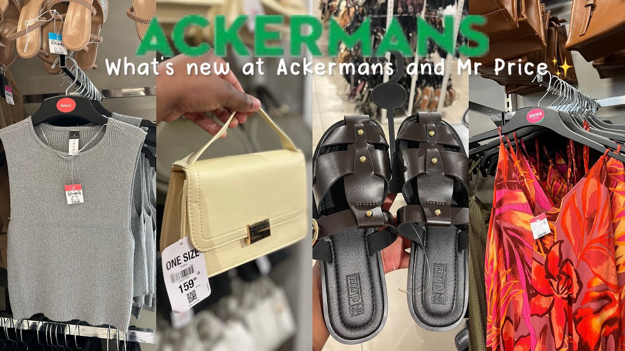 Что нового в коллекциях сумок и обуви Ackermans и Mr Price✨🌸 | Последние тренды в магазине