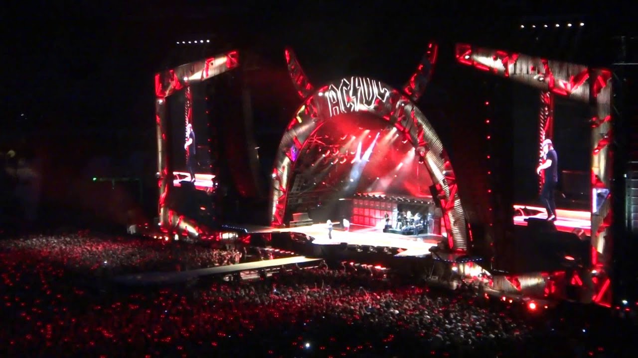 acdc concert stade de france 23 mai 2015 Shot Down in Flames YouTube