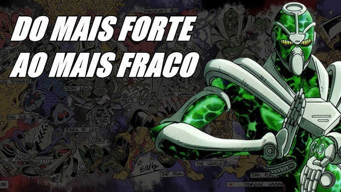 OS STANDS MAIS FORTES DE JOJO. #jojosbizarreadventure #jojofag #standj