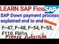 Class 29 AP Down payment manual Automatic F 48 f 54, f 53, f 47 F110, fbl1n #sap #sapclasses #viral