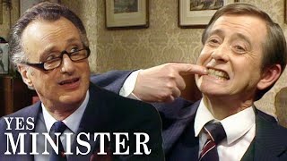 The Emulsified High-Fat Offal Tube | Yes, Minister: 1984 Christmas Special | BBC Comedy Greats