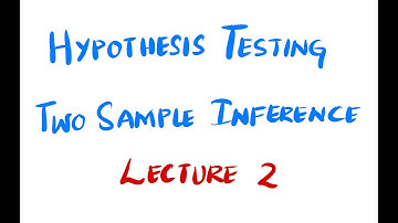 Hypothesis Testing | Two Sample t-Test | Biostatistics #StudyAtHome