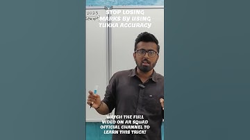 How To Stop Losing Marks Using Tukka Accuracy | Aayush Rathi Sir | AR Squad #jee #jeemains