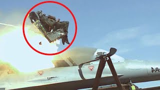 Amazing Fighter Jet Ejection Seat Testing- Rocket Sled